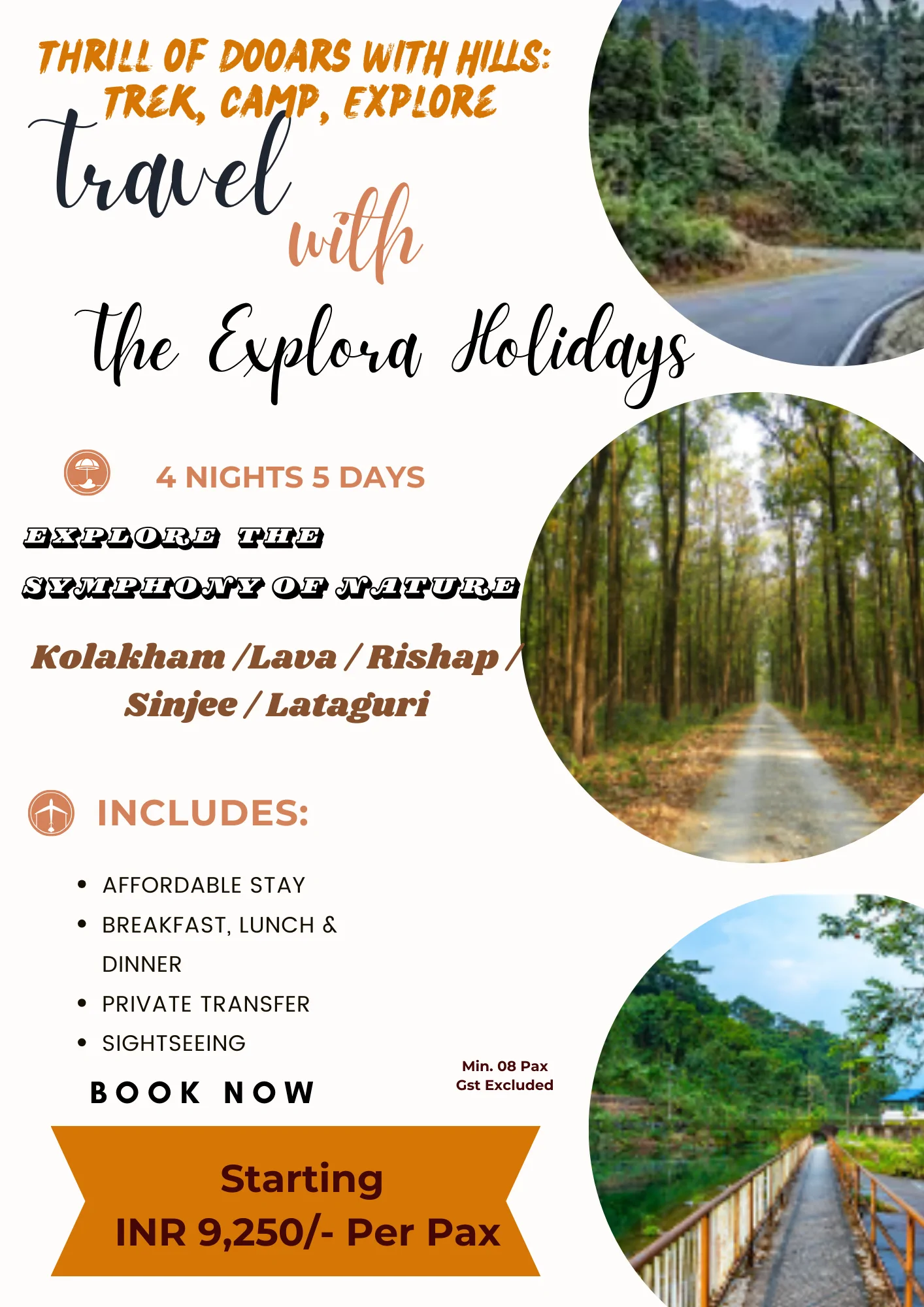4N5D ( Kolakham, Lava, rishap, Sinjee, Lataguri )