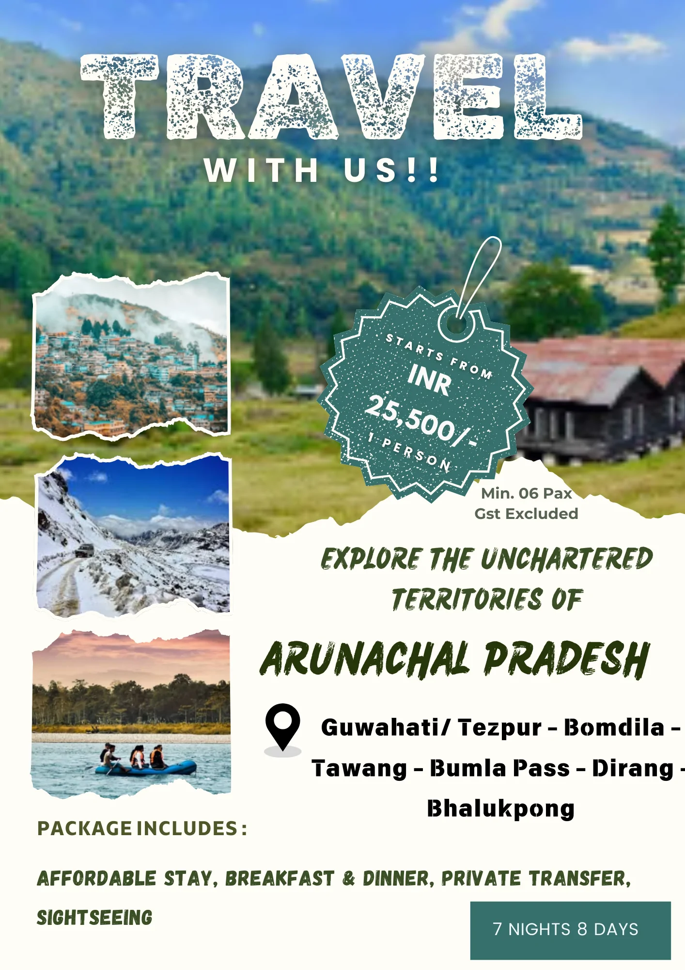 7N8D ( Arunachal)